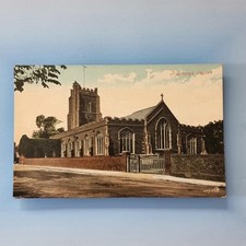 Aldeburgh Postcard C1910 Suffolk Exterior Local Parish Church