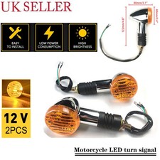 2x Turn Set Signal Motorcycle Lights Honda Shadow For VT 750 VTX 1100 1300 1800