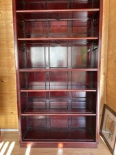 Free Standing Rosewood Book Case