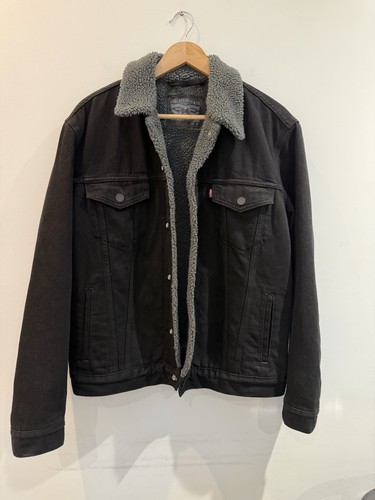 Levi strauss black denim - levi,