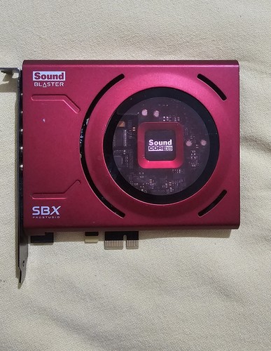 Sbx sound blaster red pci - red,