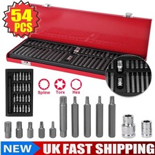 54pc hex torx star - star, spline