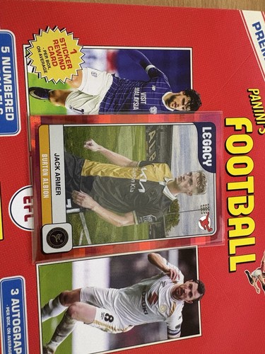 Panini football efl jack amer - panini,