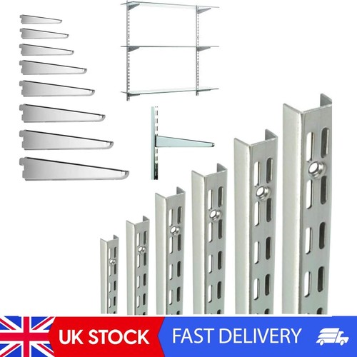 Twinslot shelving chrome - twinslot,