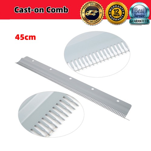 Knitting machine cast comb - machine,