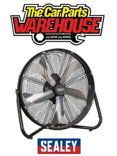 Sealey Fan Industrial High Velocity 20" Orbital Drum Fan HVF20  230v