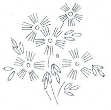 Vintage Embroidery Transfer