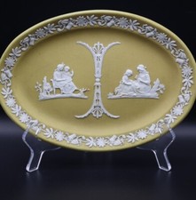 Wedgwood Yellow Dip Jasperware
