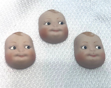 Set Of 3 Bisque Porcelain