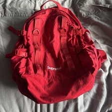 Red Supreme Back pack Bag