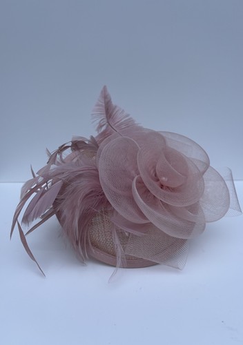 Fascinator wedding pink mother - fascinator,