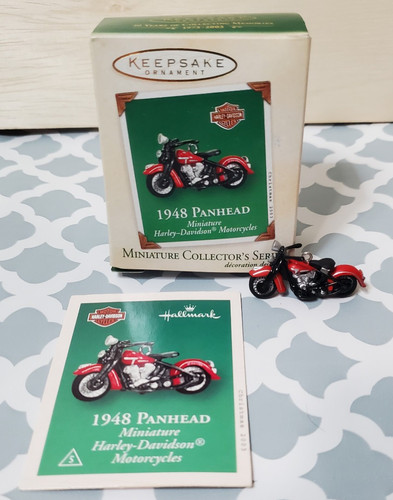 Hallmark keepsake 1948 panhead - hallmark,