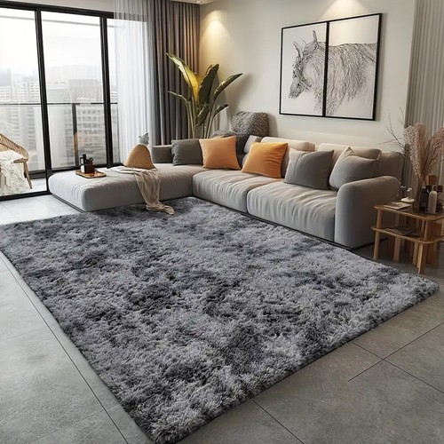 Fluffy large shaggy - rugs, non