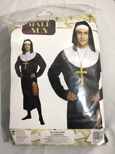 New - Mens - Henbrandt - Male Nun Costume - One Size