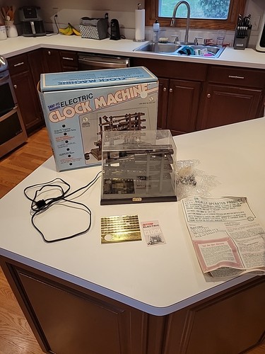 Vintage 1980 electric clock - vintage,