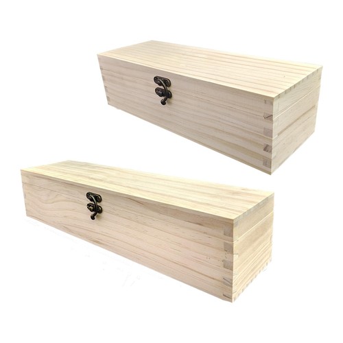 Wooden box with - wooden,