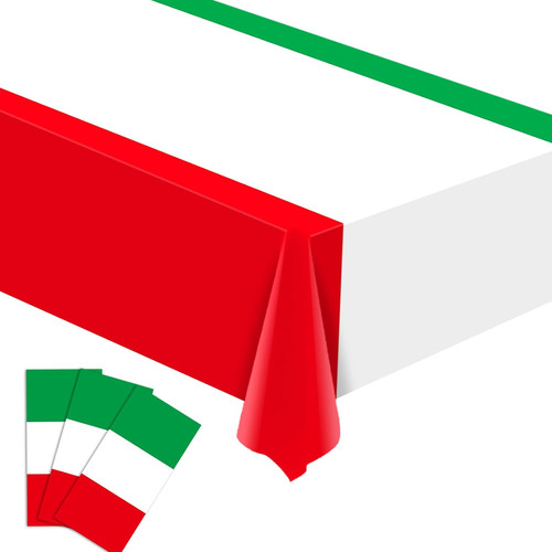 Pack italian flag tablecloth - pack,