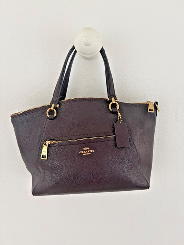 Coach brown leather small