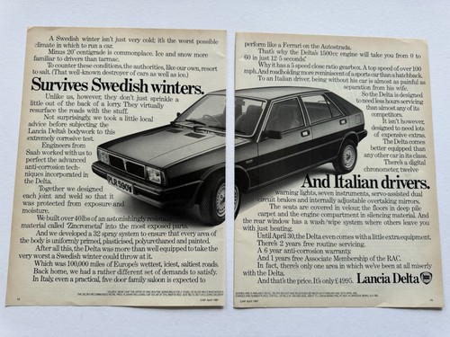 Original vintage 1981 lancia - 1981,