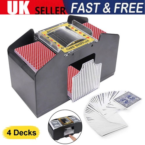 Automatic card shuffler - automatic,