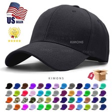 Solid Plain Baseball Cap