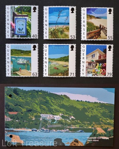 Guernsey stamps herm island - guernsey, island"