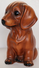 Vintage dachshund dog figurine - vintage,