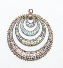 Vintage Micro Mosaic Pendant