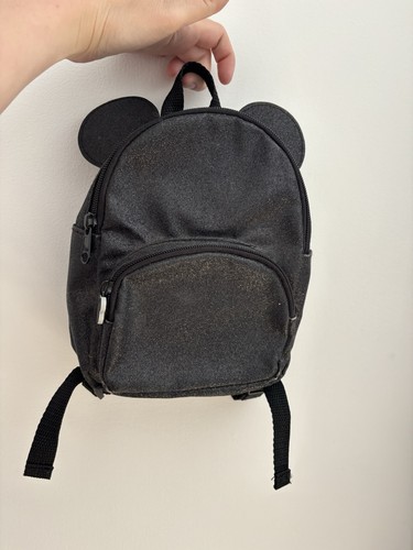 Black shiny minnie mouse - black,
