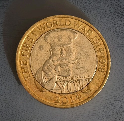 Rare two pounds coin - rare,