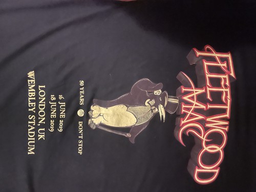 Fleetwood mac tour shirt - fleetwood,