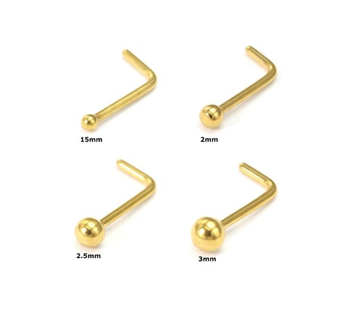 Nose stud plain ball - nose,