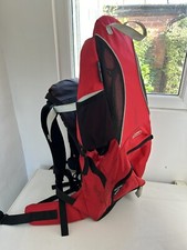 Phil & Teds Baby Child Carrier Backpack Hiking Metro Red/Black CMv2