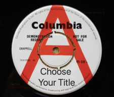 7" Demo / Promo Singles - Soul - Choose From Drop Down Menu - All in Ex Conditio