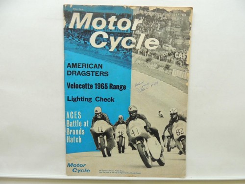 Oct 1964 motorcycle magazine - 1964,