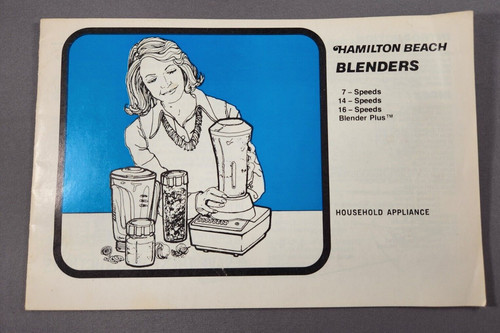 Hamilton beach blender - hamilton,