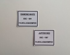 FORD ESCORT MK2 PAINT CODE