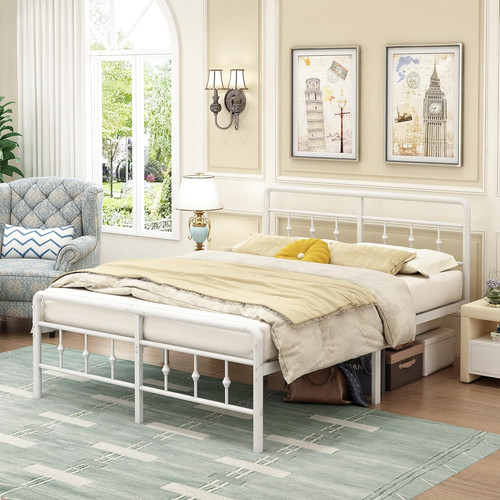 Small double bed frame with - double,