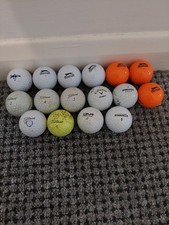 16 Mixed Brand Golf Balls