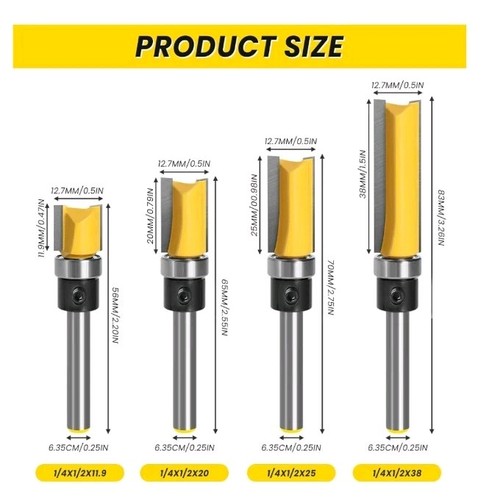 Piece inch shank - inch,