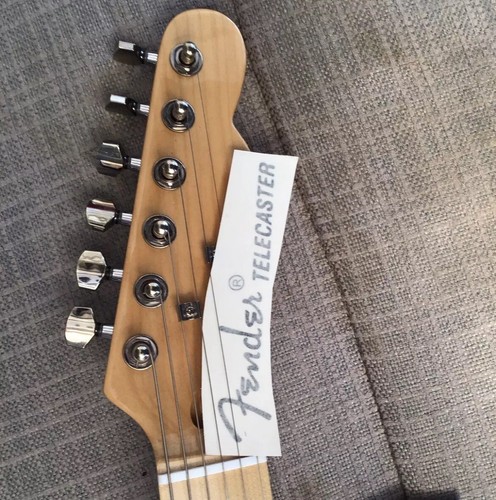 Fender telecaster headstock