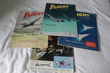 4x 50's dated Flight and Aircraft Engineer magazines