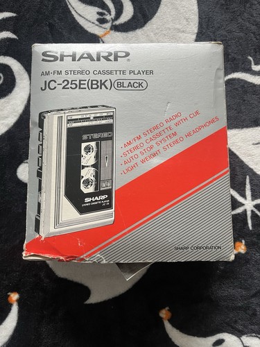 Sharp 25e vintage cassette - sharp,