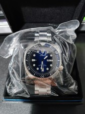 Seiko Prospex Deep Blue Men's Watch Caliber 4R36 Automatic Wristwatch