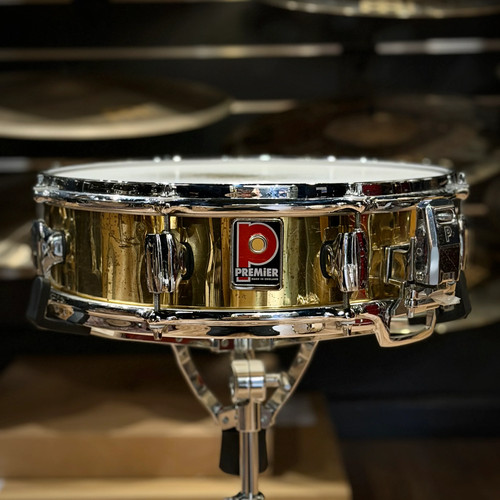 Premier brass snare drum - premier,