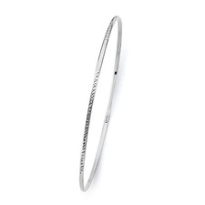 SOLID 14k White Gold 1.5mm