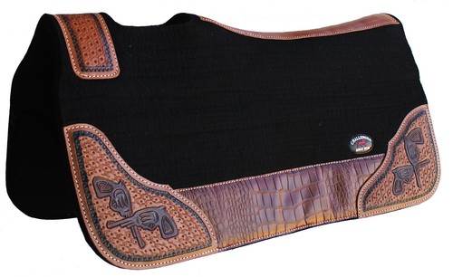 Horse western contoured wool - horse,