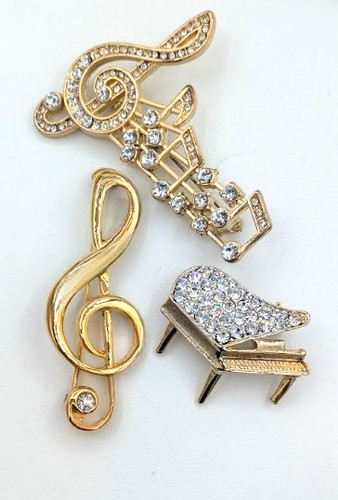 Vintage monet brooch lot - brooch,