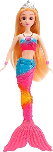 Interactive 35cm mermaid doll - interactive,