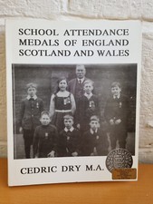 CEDRIC DRY School Attendance Medals of England, Scotland and Wales - 1992 - w